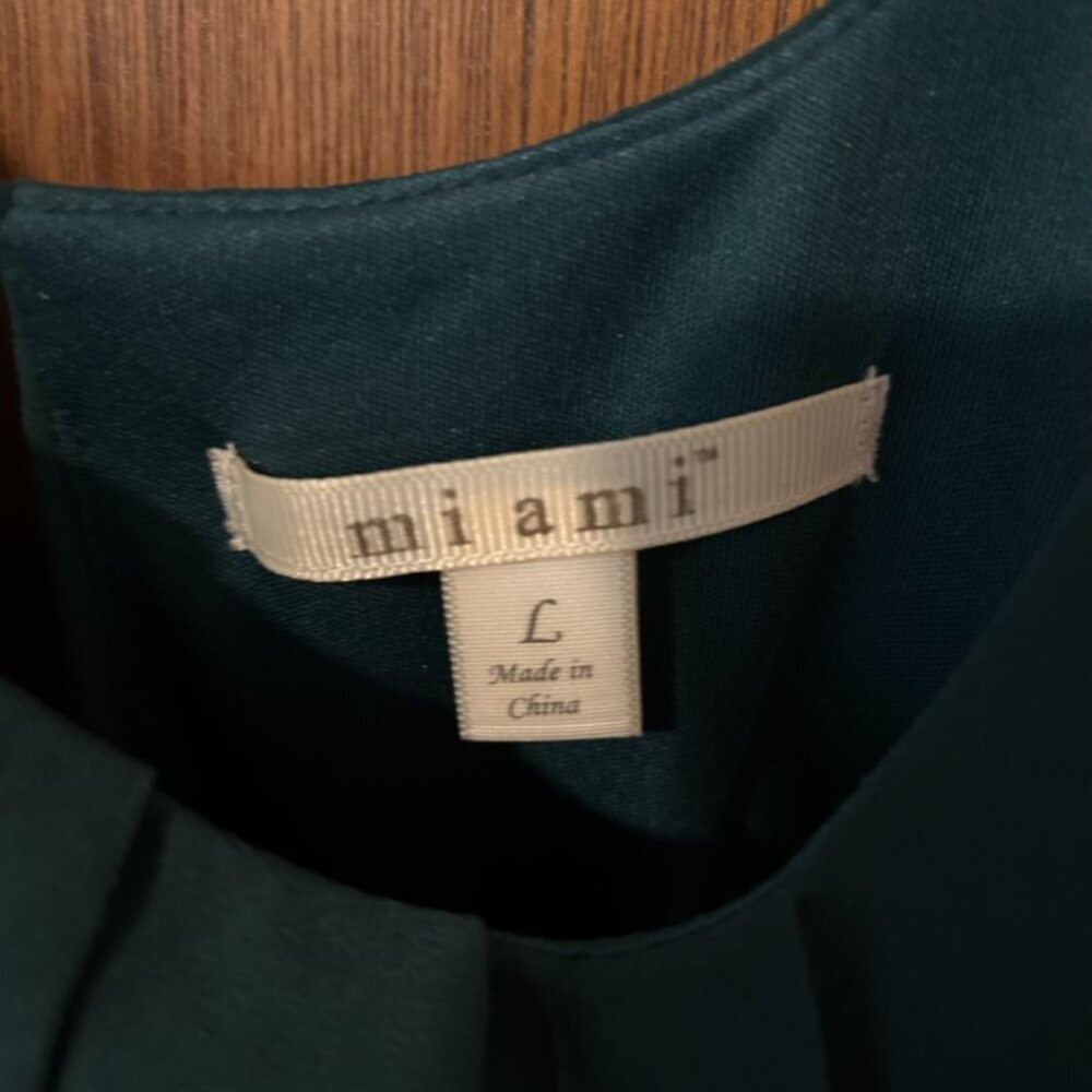 Teal party dress - L - Picture 3 of 3